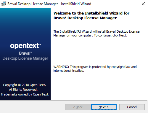 brava desktop license manager